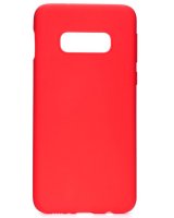  Evelatus Samsung Galaxy S10e Premium Soft Touch Silicone Case Red 