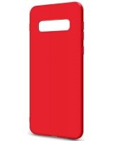  Evelatus Samsung Galaxy 10 Plus Premium Soft Touch Silicone Case Red 