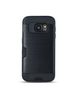  GreenGo Samsung Galaxy S8 Defender Card Case Black 