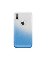  iLike Huawei P Smart 2019 / Honor 10 Lite Gradient Glitter 3in1 case Blue 