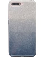  iLike Huawei Y6 2018 Gradient Glitter 3in1 case Smoked 