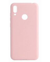  Evelatus Huawei Y7 2019 Nano Silicone Case Soft Touch TPU Pink Sand 