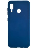  Evelatus Samsung A20 Silicon Case Dark Blue 