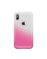  iLike Samsung Galaxy A70 Gradient Glitter 3in1 case Pink 