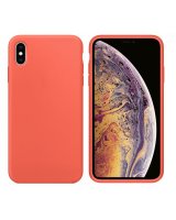  Evelatus Apple iPhone Xs Soft Premium Soft Touch Silicone Case Nectarine 