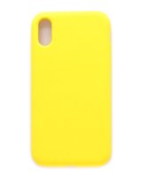  Evelatus Apple iPhone Xs Premium Soft Touch Silicone Case Light Yellow 