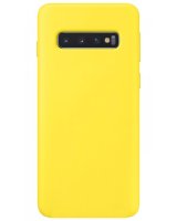  Evelatus Samsung Galaxy S10e Premium Soft Touch Silicone Case Light Yellow 