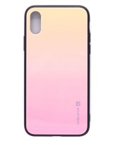  Evelatus Apple iPhone X/Xs Gradient Glass Case 1 Mild Melon 