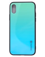  Evelatus Apple iPhone X/Xs Gradient Glass Case 6 Lagoon 