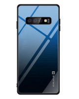  Evelatus Samsung Galaxy A7 2018 Gradient Glass Case 7 Sea Depth 