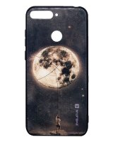  Evelatus Huawei Y6 2018 Picture Glass Case Catching Dream 