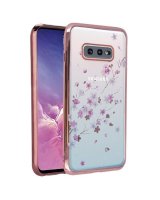  iLike Samsung Galaxy S10E G970 Flower Rose Gold 