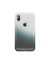  iLike Apple iPhone X / iPhone XS Gradient Glitter 3in1 case Smoked 