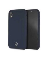  Mercedes-Benz Apple iPhone XR Liquid Silicone Case Navy 