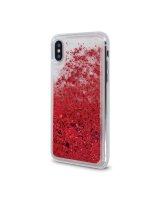  OEM Apple iPhone X / iPhone XS Liquid Sparkle TPU Back Case Red 