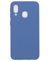  Evelatus Samsung Galaxy A40 Nano Silicone Case Soft Touch TPU Dark Blue 