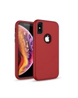  iLike Samsung Galaxy A10 Defender Solid 3in1 case Red 