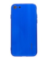  Evelatus Apple iPhone 7/8/SE2020/SE2022 Water Ripple Full Color Electroplating Tempered Glass Blue 