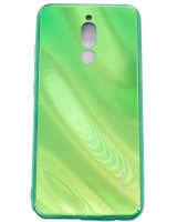  Evelatus Xiaomi Redmi 8 Water Ripple Full Color Electroplating Tempered Glass Green 