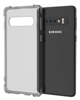  Evelatus Samsung Galaxy S10 Military Shockproof Silicone Case TPU Black 