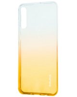  Evelatus Samsung Galaxy A70 Gradient TPU Case Gold 