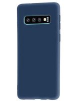  Evelatus Samsung Galaxy S10+ Nano Silicone Case Soft Touch TPU Dark Blue 
