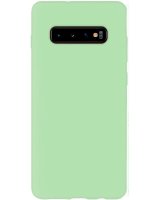  Evelatus Samsung Galaxy S10+ Nano Silicone Case Soft Touch TPU Mint 