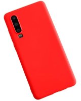  Evelatus Huawei P30 Nano Silicone Case Soft Touch TPU Red 