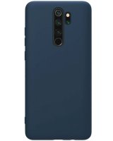  Evelatus Xiaomi Note 8 Pro Nano Silicone Case Soft Touch TPU Dark Blue 