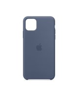  Apple - iPhone 11 Pro Max Silicone Case MX032ZM/A Alaskan Blue 