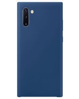  Evelatus Samsung Galaxy Note 10 Premium Soft Touch Silicone Case Midnight Blue 