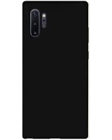  Evelatus Samsung Galaxy Note 10 Plus Premium Soft Touch Silicone Case Black 