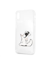  Karl Lagerfeld Apple iPhone XR Fun Choupette No Rope Hard Case Transparent 