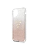  Guess Apple iPhone 11 Pro Solid Glitter Cover Pink 