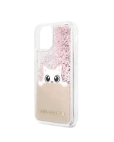  Guess Apple iPhone 11 Pro Glitter Peek and Boo Cover Pink 