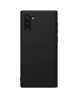  Nillkin Samsung Galaxy Note 10 Rubber Wrapped Protective Cover Black 