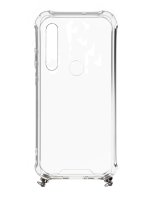  Evelatus Xiaomi Xiaomi Redmi Note 8 / Redmi Note 8 2021 Silicone Transparent with Necklace TPU Strap Gold 