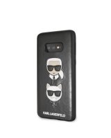  Karl Lagerfeld Samsung Galaxy S10e Karl and Choupette Hard Case Black 