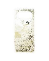  Guess Samsung Galaxy S10e Glitter Hearts Cover Gold 
