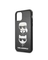  Karl Lagerfeld Apple iPhone 11 Pro Karl Lagerfeld and Choupette Cover Black 