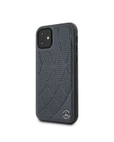  Mercedes-Benz Apple iPhone 11 Quilted Genuine Leather Blue 