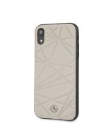  Mercedes-Benz Apple iPhone XR Twister Genuine Leather Hard Case Grey 