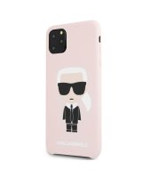  Karl Lagerfeld Apple iPhone 11 Pro Max Silicone Fullbody Ikonic Pink Pink 