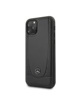  Mercedes-Benz Apple iPhone 11 Pro Leather Hardcase Perforation Black 