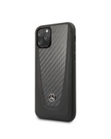  Mercedes-Benz Apple iPhone 11 Pro Hard Case Leather Carbon Fiber Black 