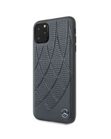  Mercedes-Benz Apple iPhone 11 Pro Max Quilted Genuine Leather Blue 
