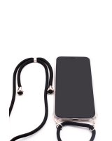  Evelatus Samsung A50 Case with rope Black Transparent 