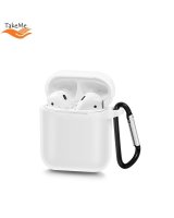  TakeMe Apple Ultra-thin Soft Silicone protective case for AirPods White 