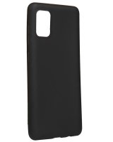  iLike Samsung Samsung A71 Matt TPU Case Black 