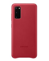  Samsung - Galaxy S20 Leather Cover case Red 